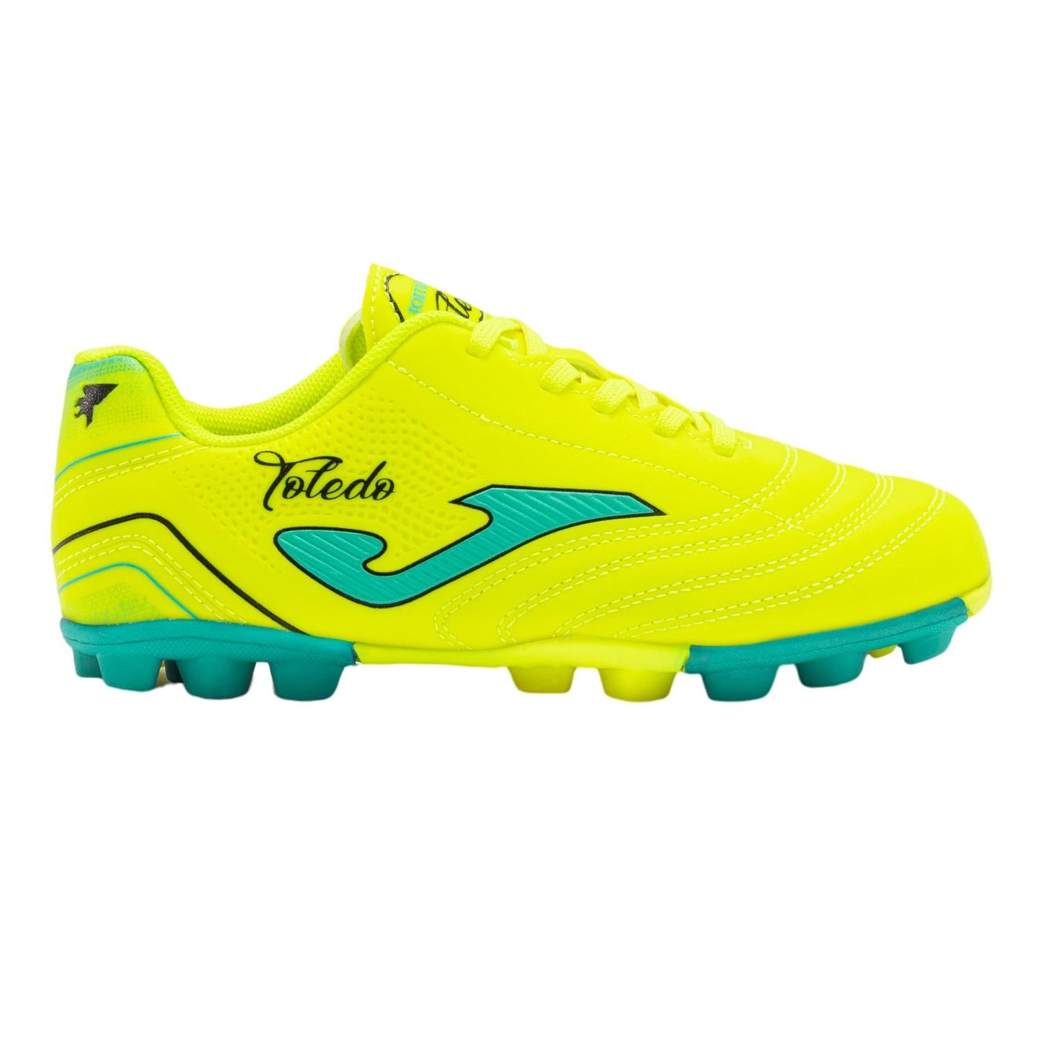 ZAPATILLA FÚTBOL HG KIDS TOLEDO AMARILLO FLUOR JOMA - 1