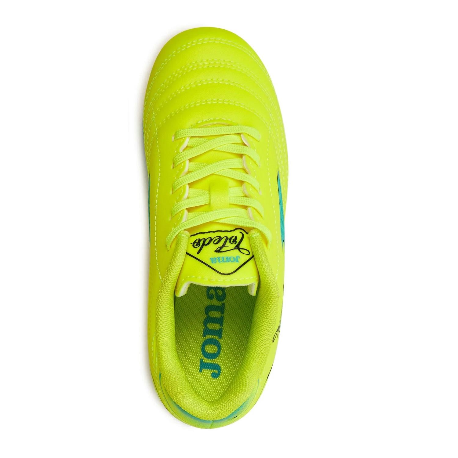 ZAPATILLA FÚTBOL HG KIDS TOLEDO AMARILLO FLUOR JOMA - 3