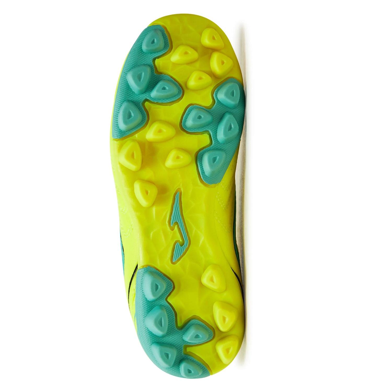 ZAPATILLA FÚTBOL HG KIDS TOLEDO AMARILLO FLUOR JOMA - 4