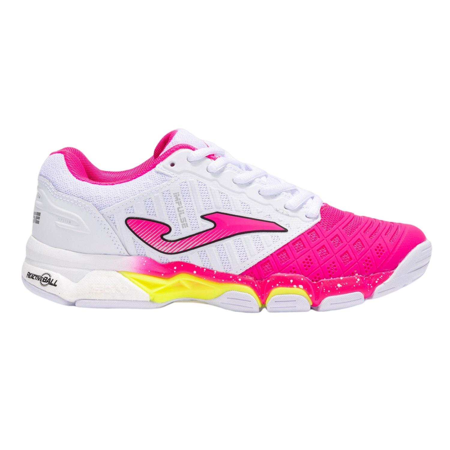 ZAPATILLA VOLEIBOL MUJER V. IMPULSE BLANCO ROSA JOMA - 36 - 1
