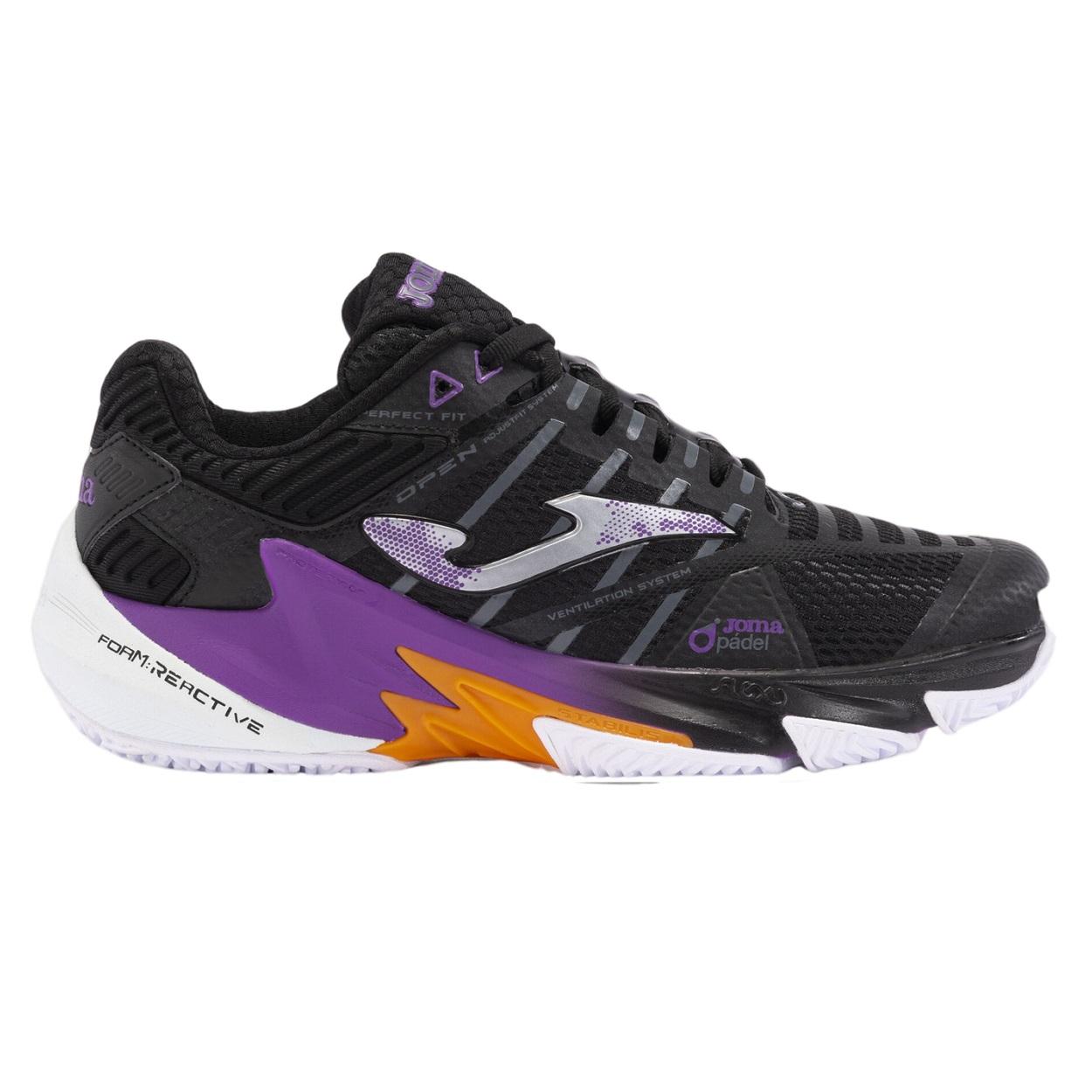 ZAPATILLA PADEL MUJER OPEN 24 NEGRO JOMA - 39 - 1