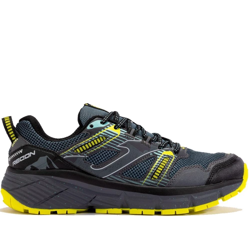 ZAPATILLA TRAIL RUNNING HOMBRE RECON 24 NEGRO AMARILLO JOMA - 41 - 1