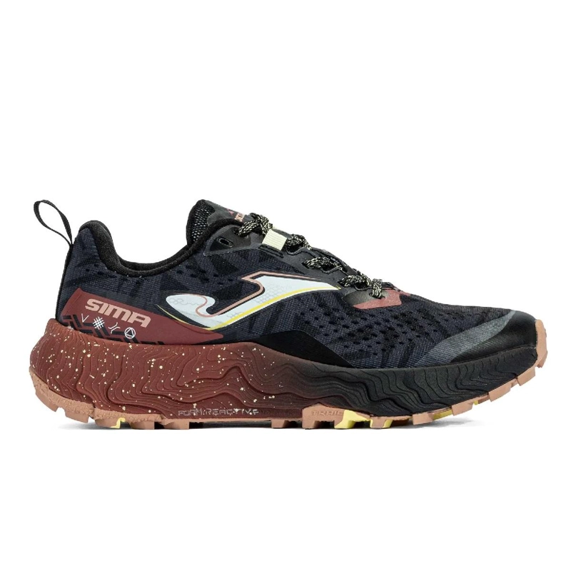 ZAPATILLA TRAIL RUNNING MUJER SIMA 24 NEGRO CAFE  JOMA - 39 - 1
