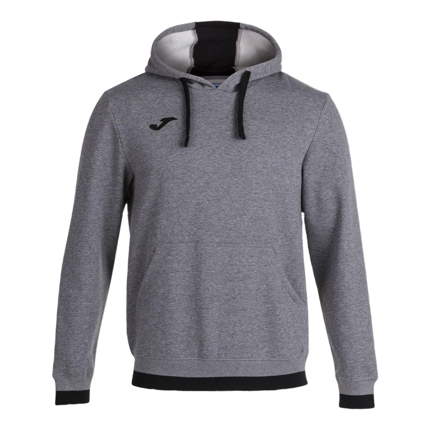 POLERÓN HOODIE HOMBRE CONFORT II GRIS JOMA - 1