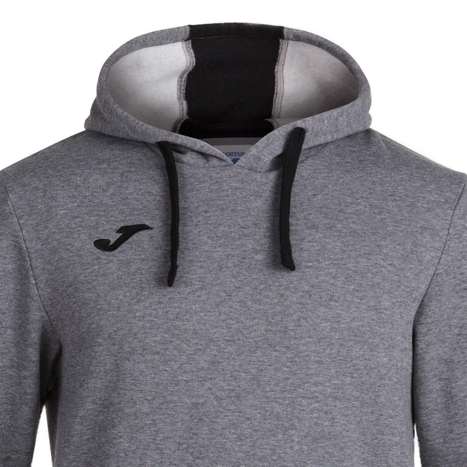 POLERÓN HOODIE HOMBRE CONFORT II GRIS JOMA - 3