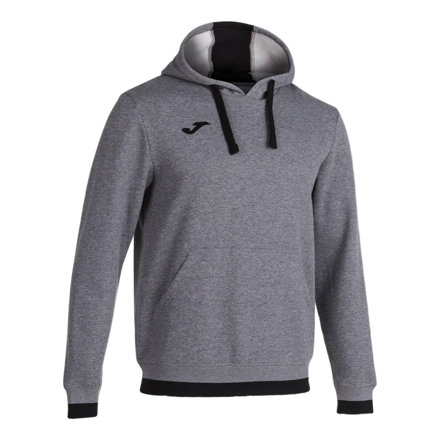 POLERÓN HOODIE HOMBRE CONFORT II GRIS JOMA - 4