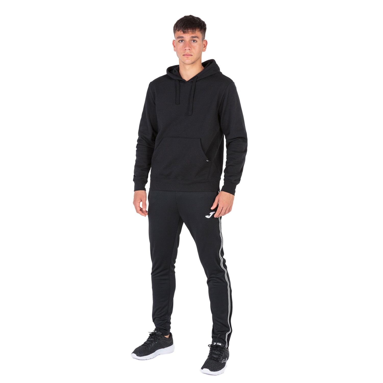 POLERÓN HOODIE HOMBRE MONTANA NEGRO JOMA - 4