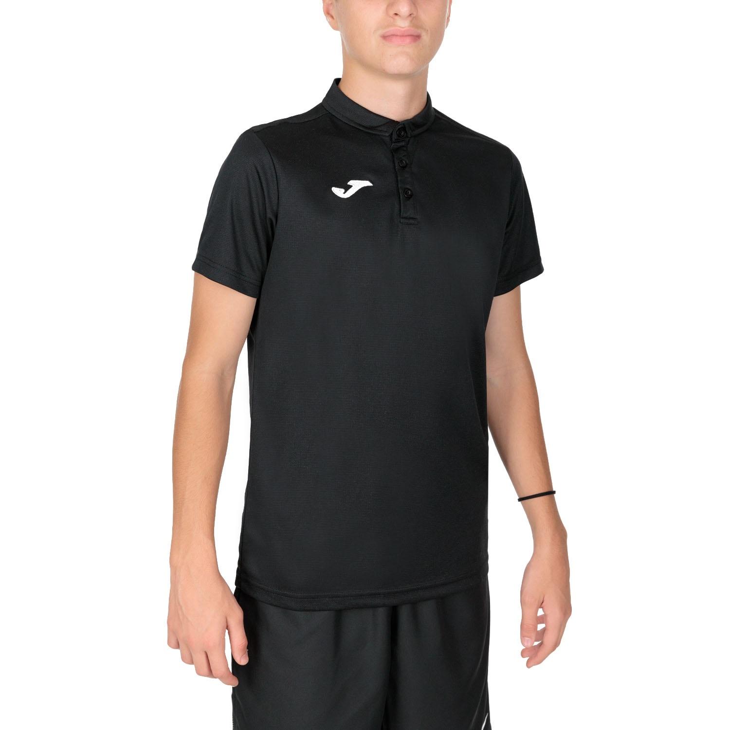 POLERA POLO HOMBRE HOBBY NEGRO JOMA - L - 2