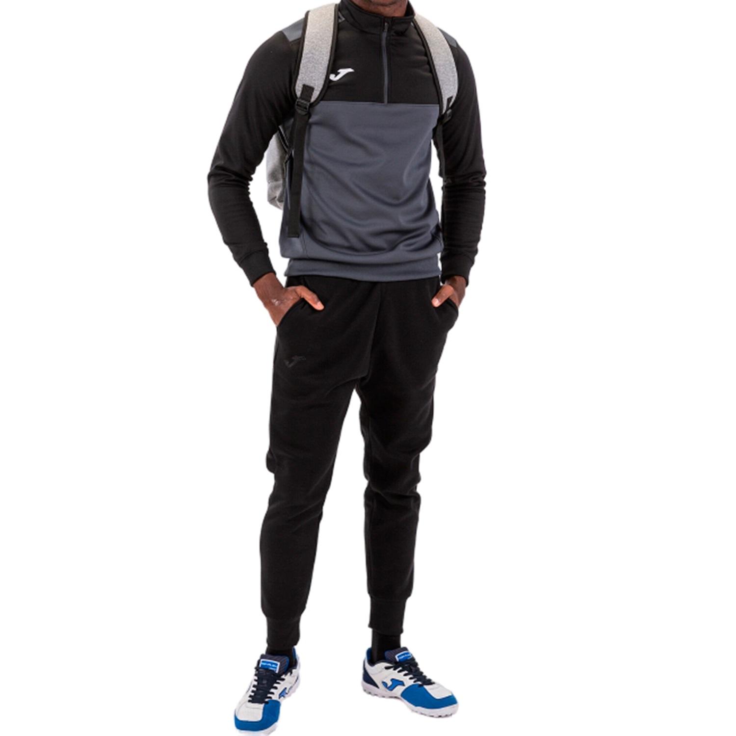 POLERÓN HOMBRE WINNER ANTRACITA NEGRO JOMA - 3