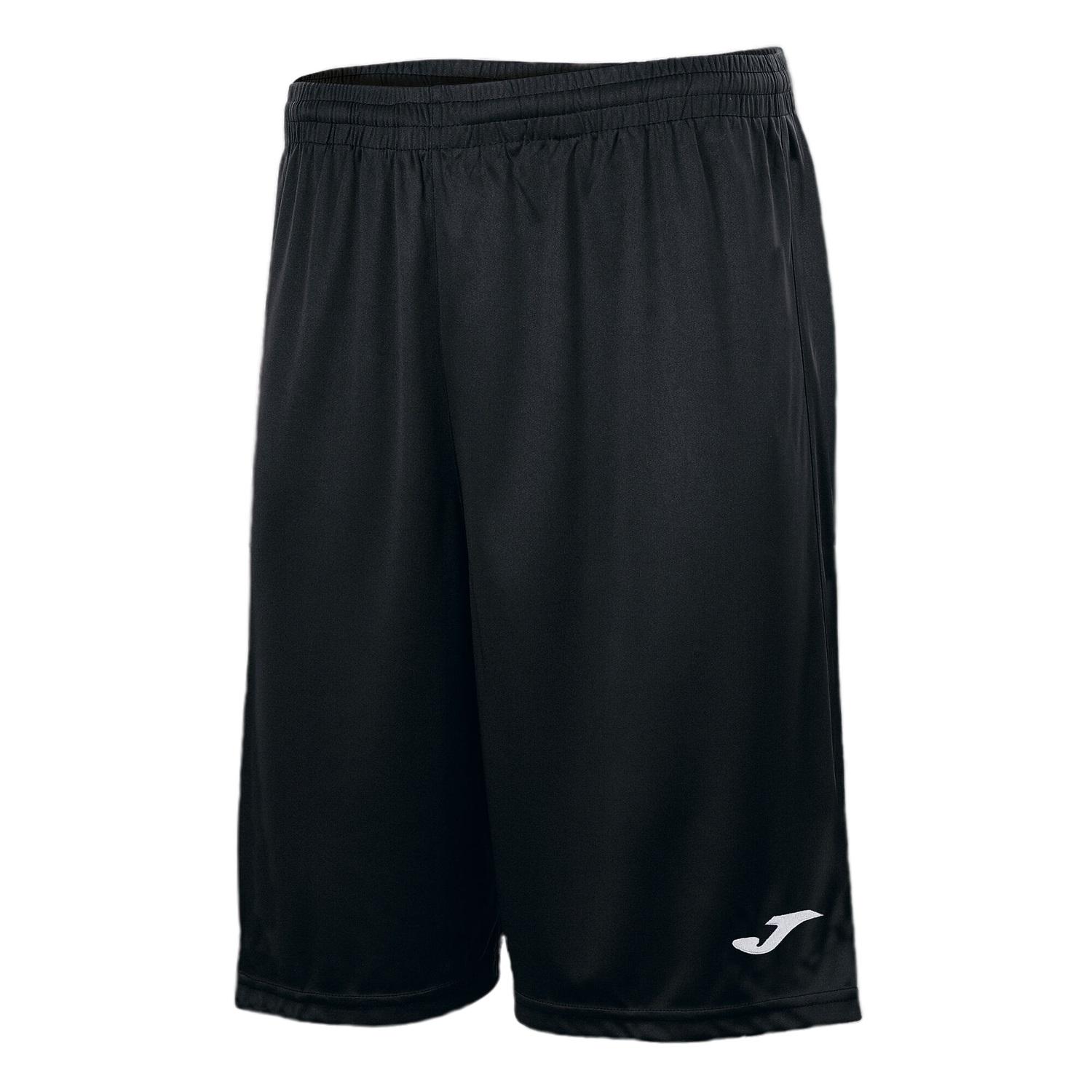 SHORT DEPORTIVO LARGO HOMBRE NOBEL NEGRO JOMA - 1