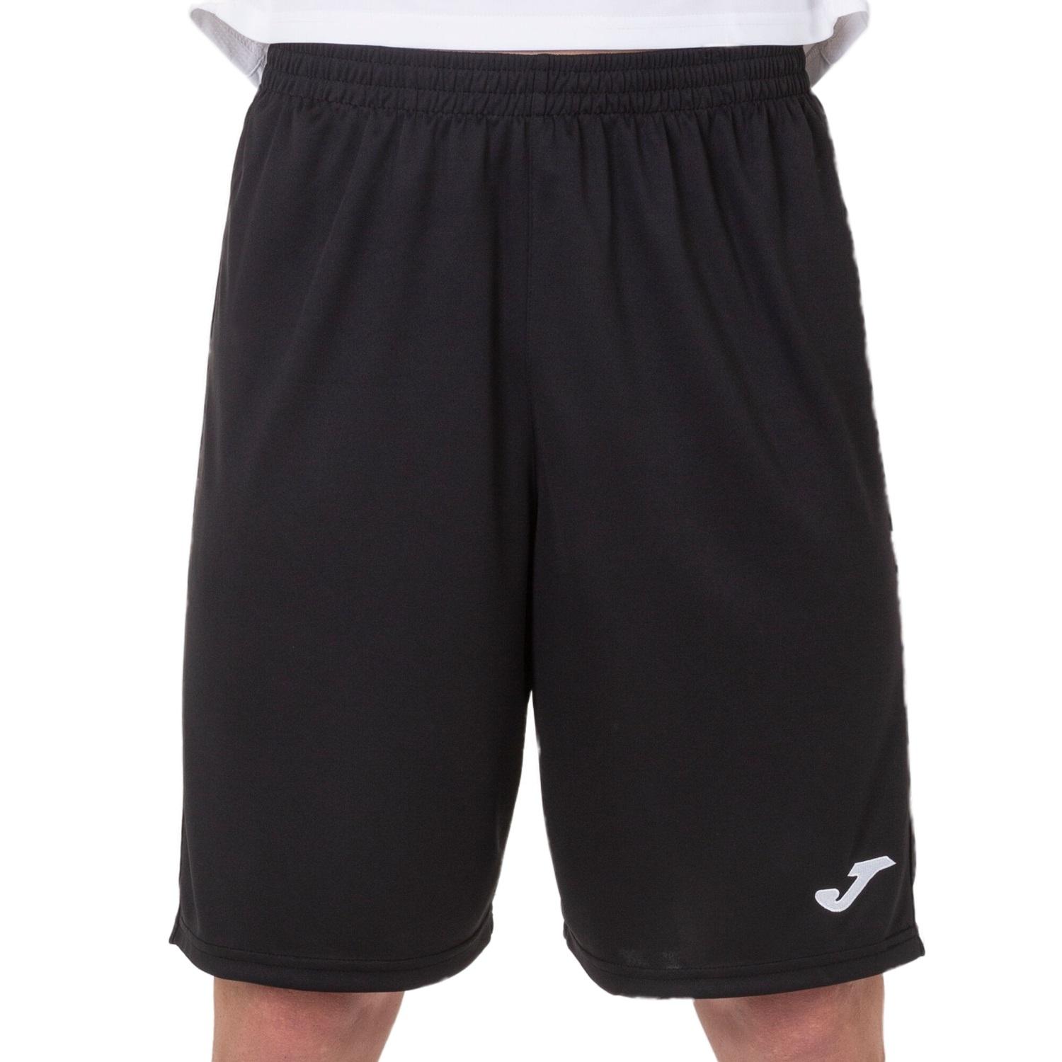 SHORT DEPORTIVO LARGO HOMBRE NOBEL NEGRO JOMA - 2