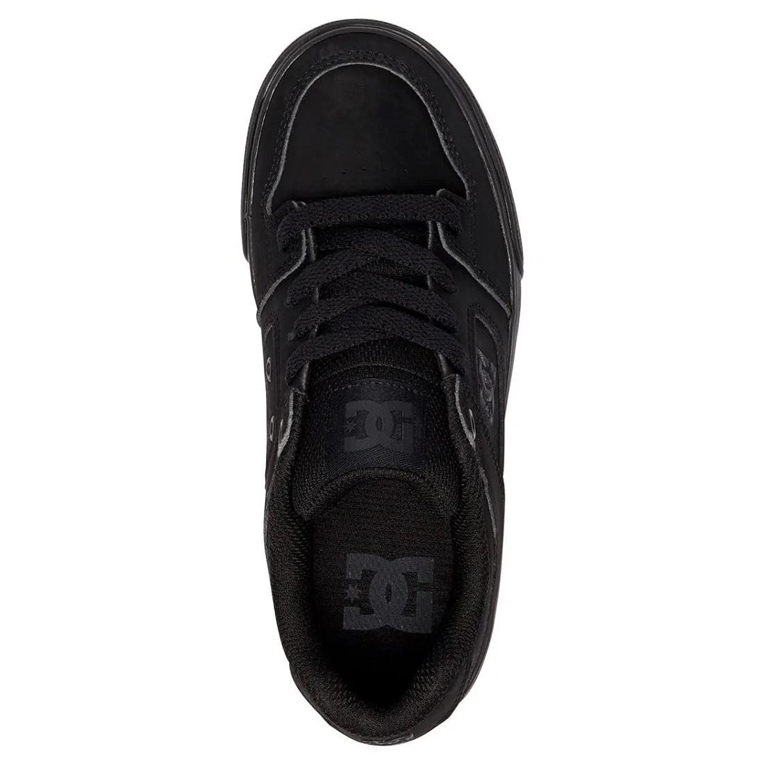 ZAPATILLA ESCOLAR DC KIDS PURE B NEGRO - 3