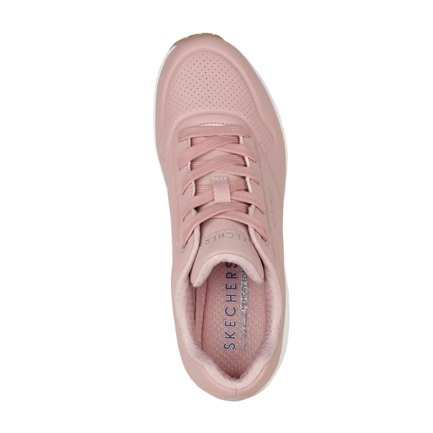 ZAPATILLA MUJER UNO STAND ROSA SKECHERS - 3