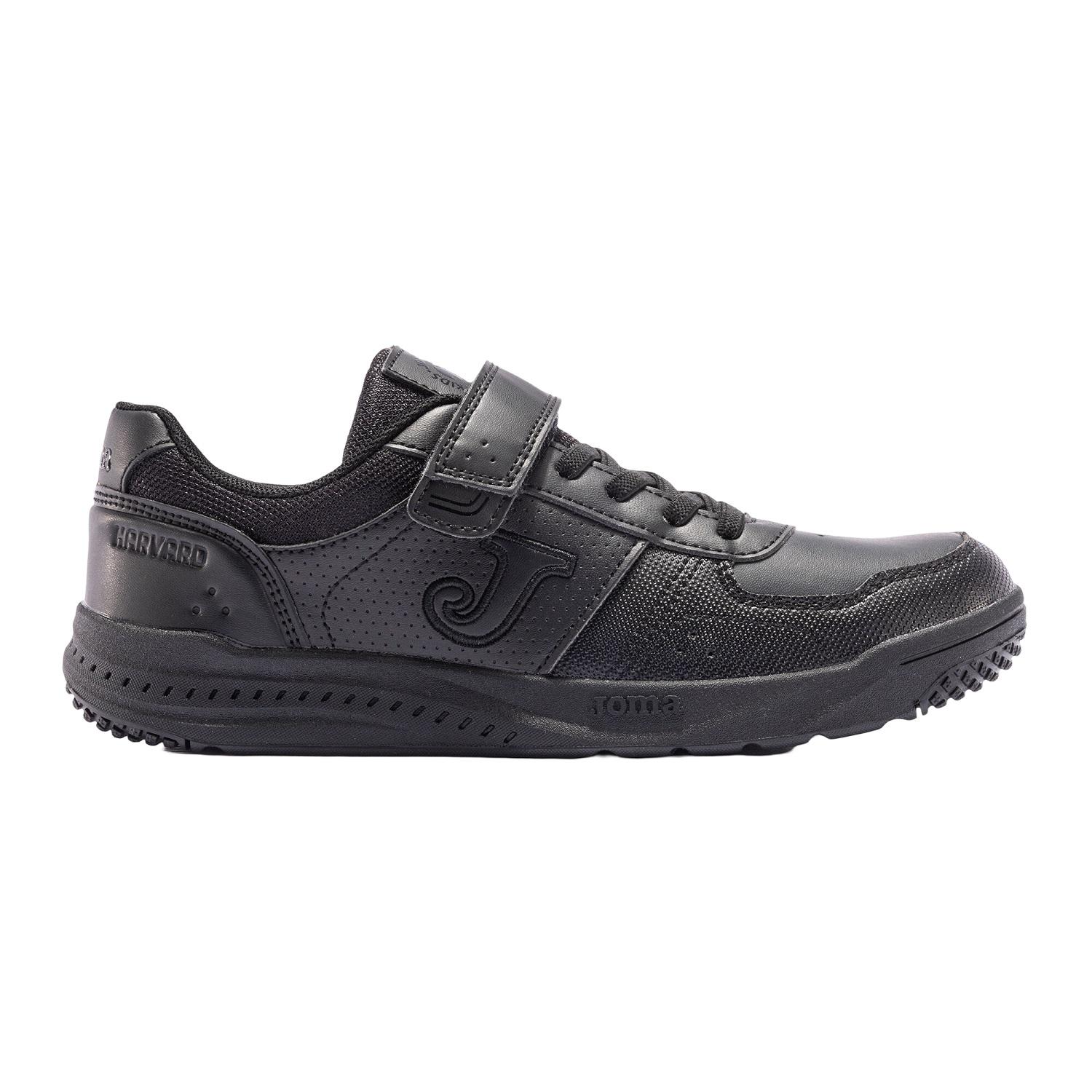 ZAPATILLA ESCOLAR KIDS HARVARD NEGRO JOMA - 39 - 1