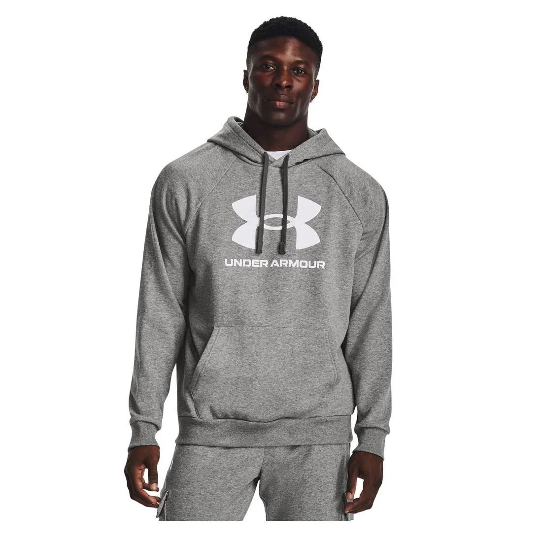 POLERÓN HOMBRE UA RIVAL GRIS UNDER ARMOUR - 3