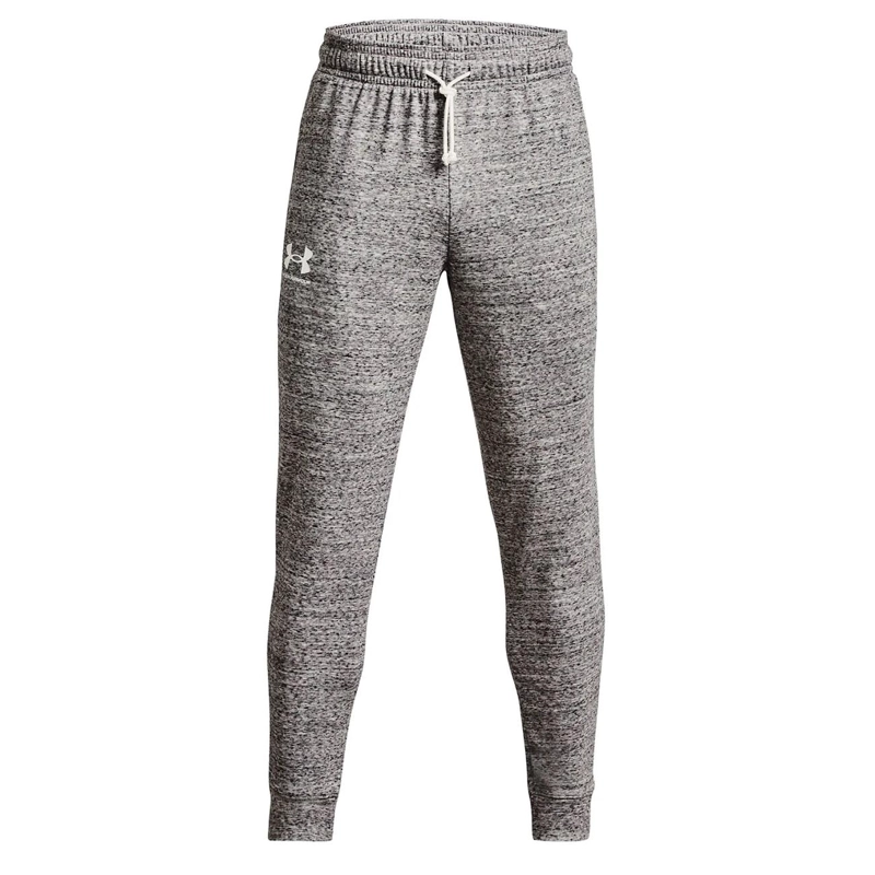 PANTALON HOMBRE UA RIVAL GRIS UNDER ARMOUR - 1