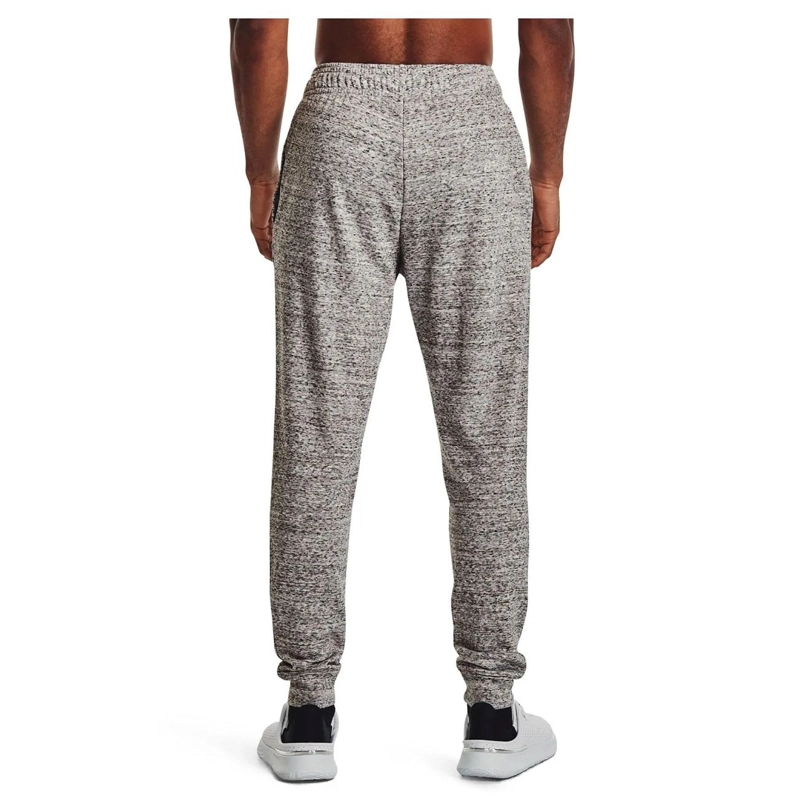 PANTALON HOMBRE UA RIVAL GRIS UNDER ARMOUR - 4
