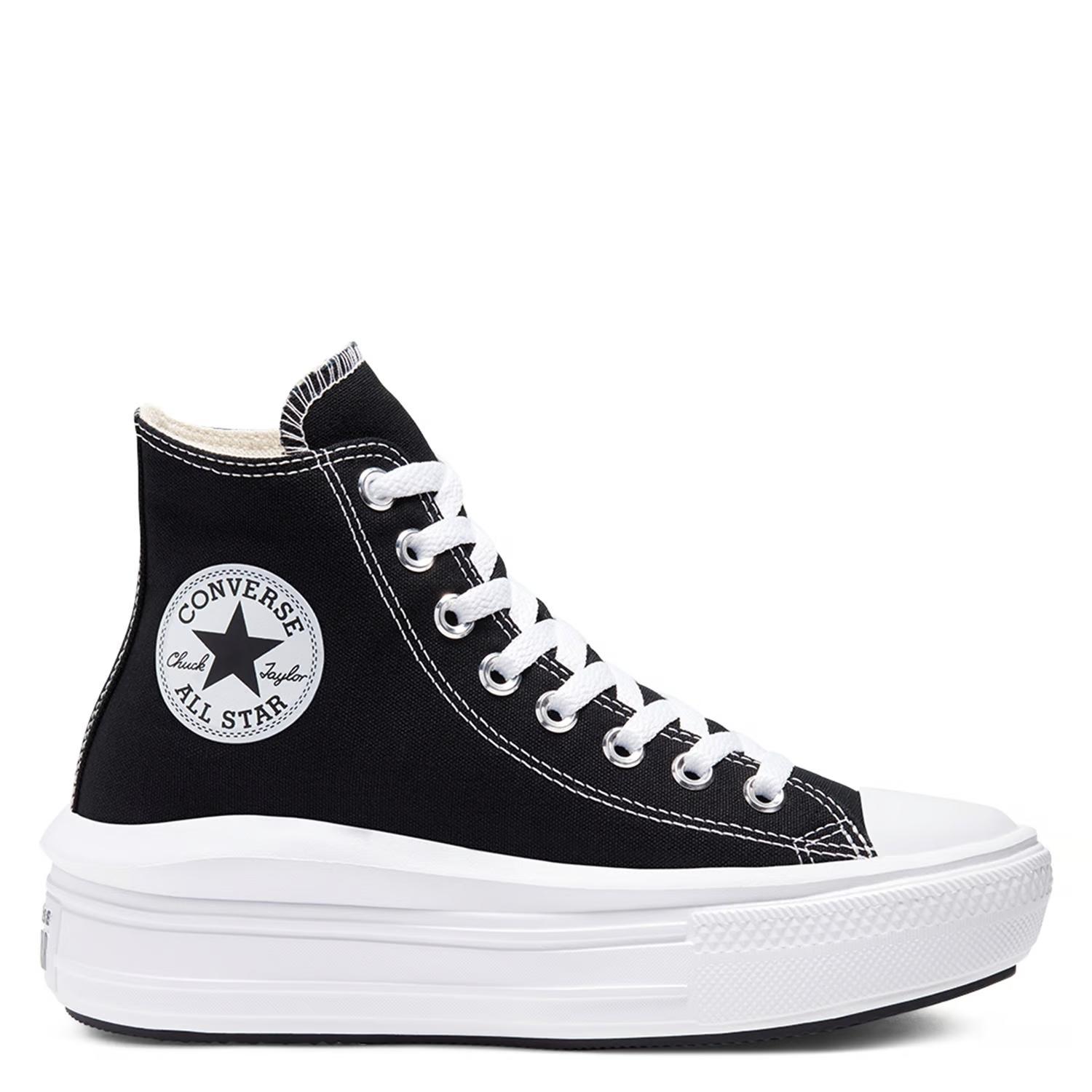 ZAPATILLA MUJER CHUCK TAYLOR ALL STAR MOVE NEGRA CONVERSE - 1