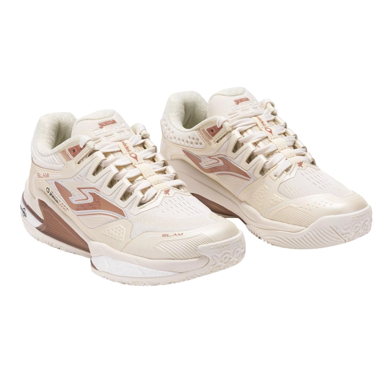 ZAPATILLA PADEL MUJER SLAM LADY 24 BEIGE JOMA - 38 - 2