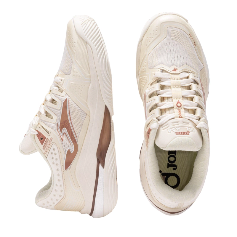 ZAPATILLA PADEL MUJER SLAM LADY 24 BEIGE JOMA - 38 - 3