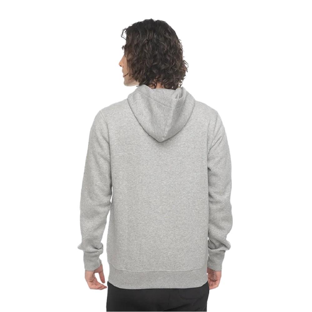 POLERÓN ALGODÓN HOMBRE CONVERSE GRIS HOODIE CORE FULL ZIP - 2