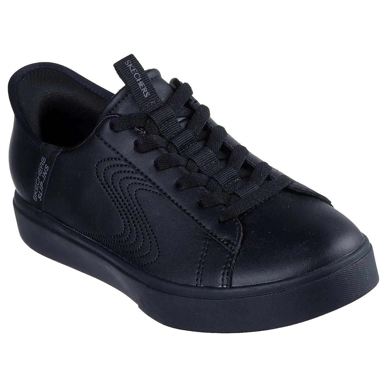 ZAPATILLA ESCOLAR KIDS ROYAL STRIDE NEGRO SKECHERS - 2
