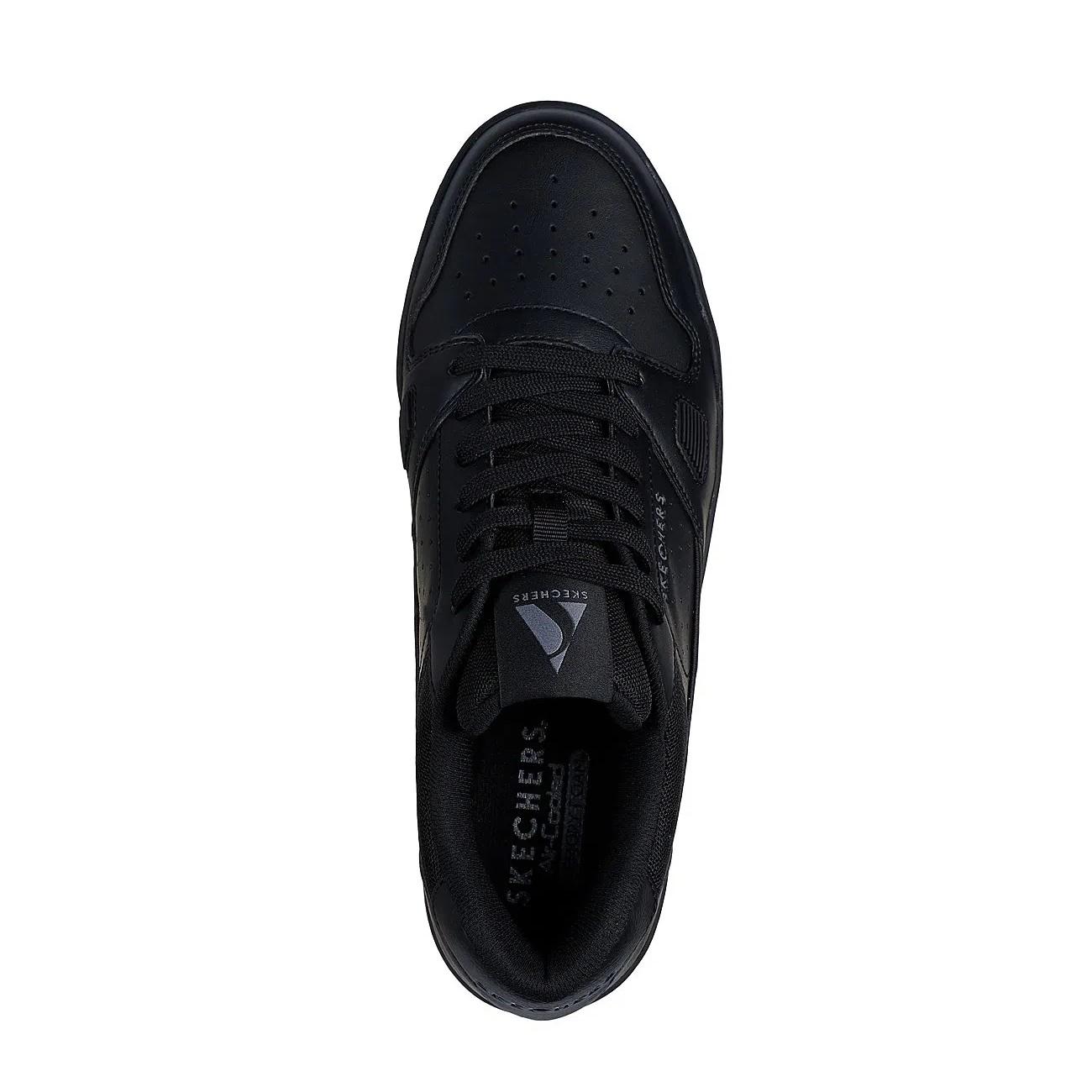 ZAPATILLA ESCOLAR KIDS TIEBREAK LOW NEGRO SKECHERS - 3