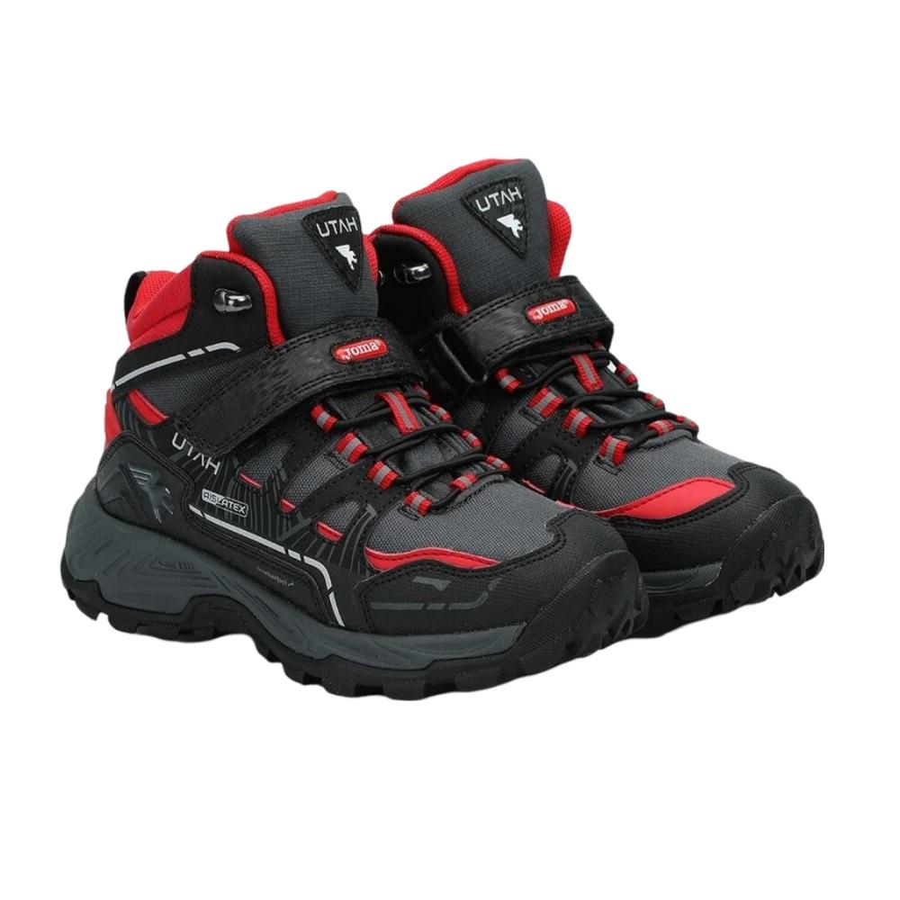 BOTIN OUTDOOR KIDS UTAH JR NEGRO ROJO JOMA - 2