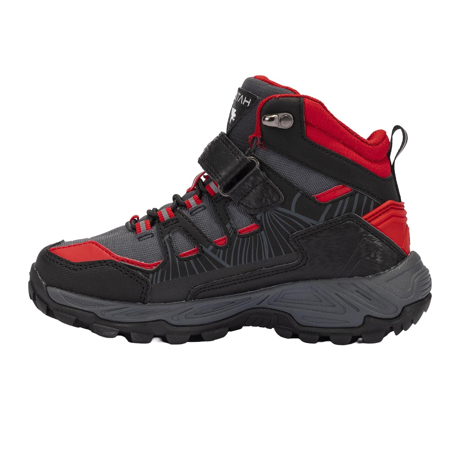 BOTIN OUTDOOR KIDS UTAH JR NEGRO ROJO JOMA - 3