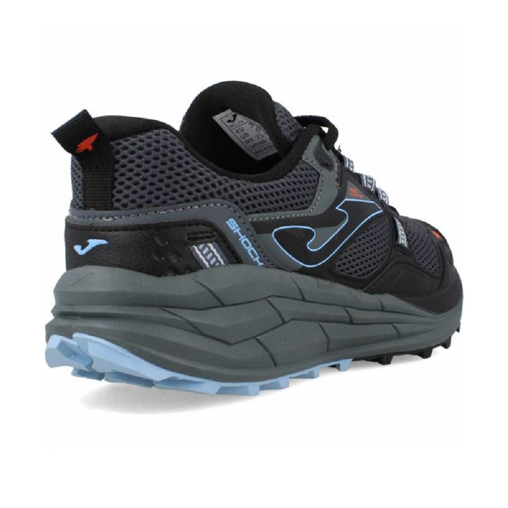 ZAPATILLA TRAIL MUJER SHOCK NEGRO JOMA - 3
