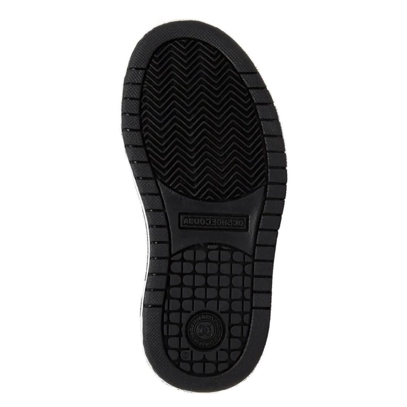 ZAPATILLA KIDS COURT GRAFFIK NEGRO BLANCO DC - 4