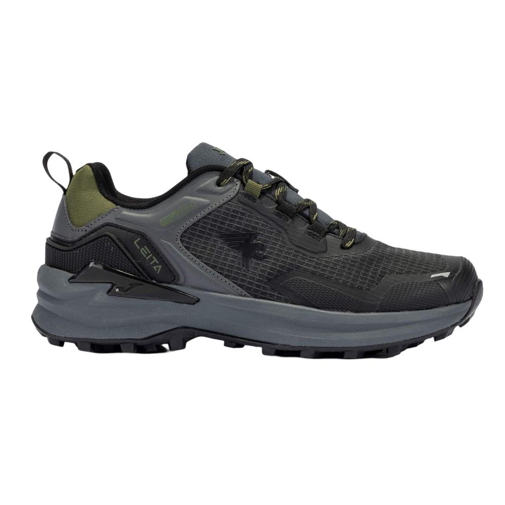 ZAPATILLA IMPERMEABLE HOMBRE LEITA NEGRO CAZA JOMA - 1