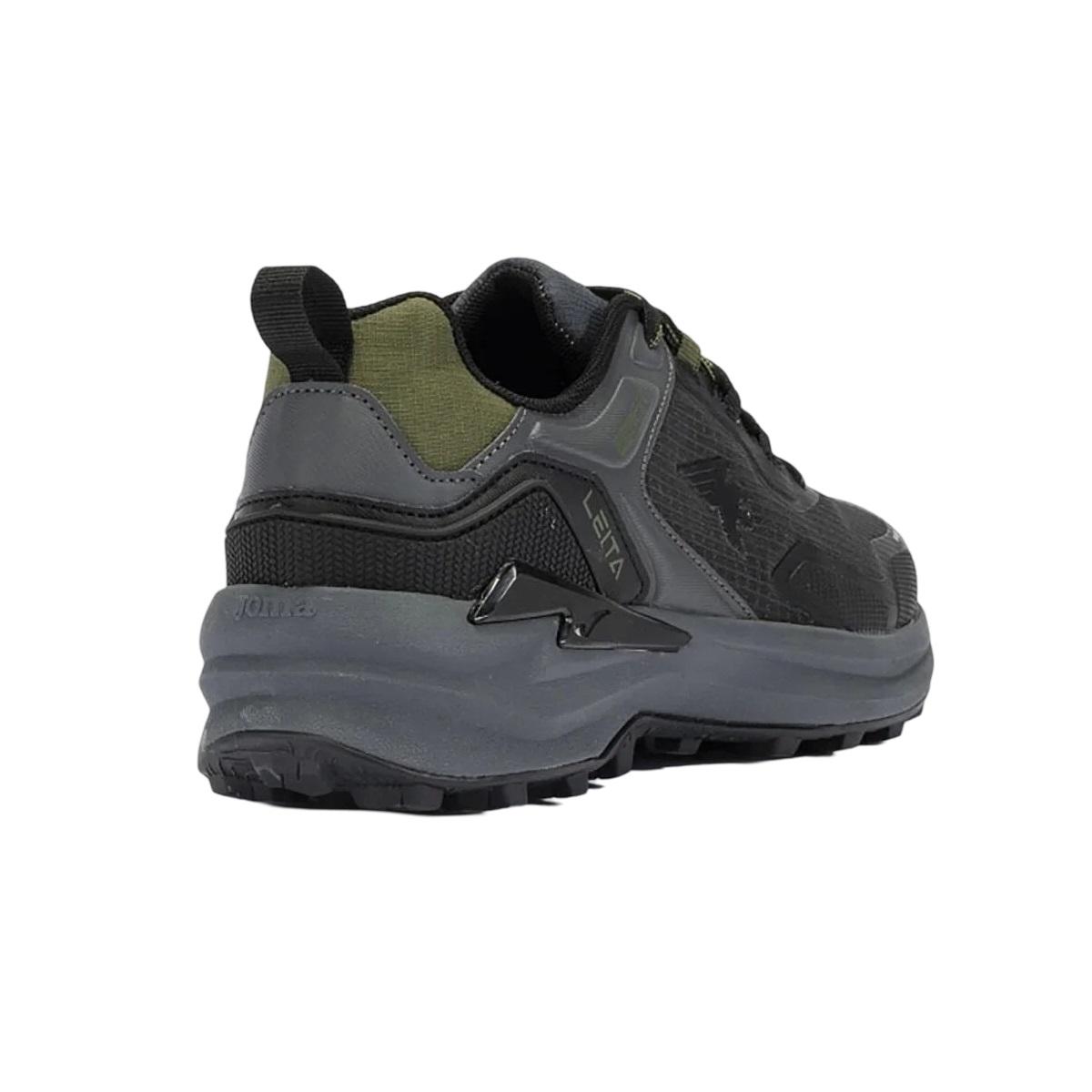 ZAPATILLA IMPERMEABLE HOMBRE LEITA NEGRO CAZA JOMA - 3