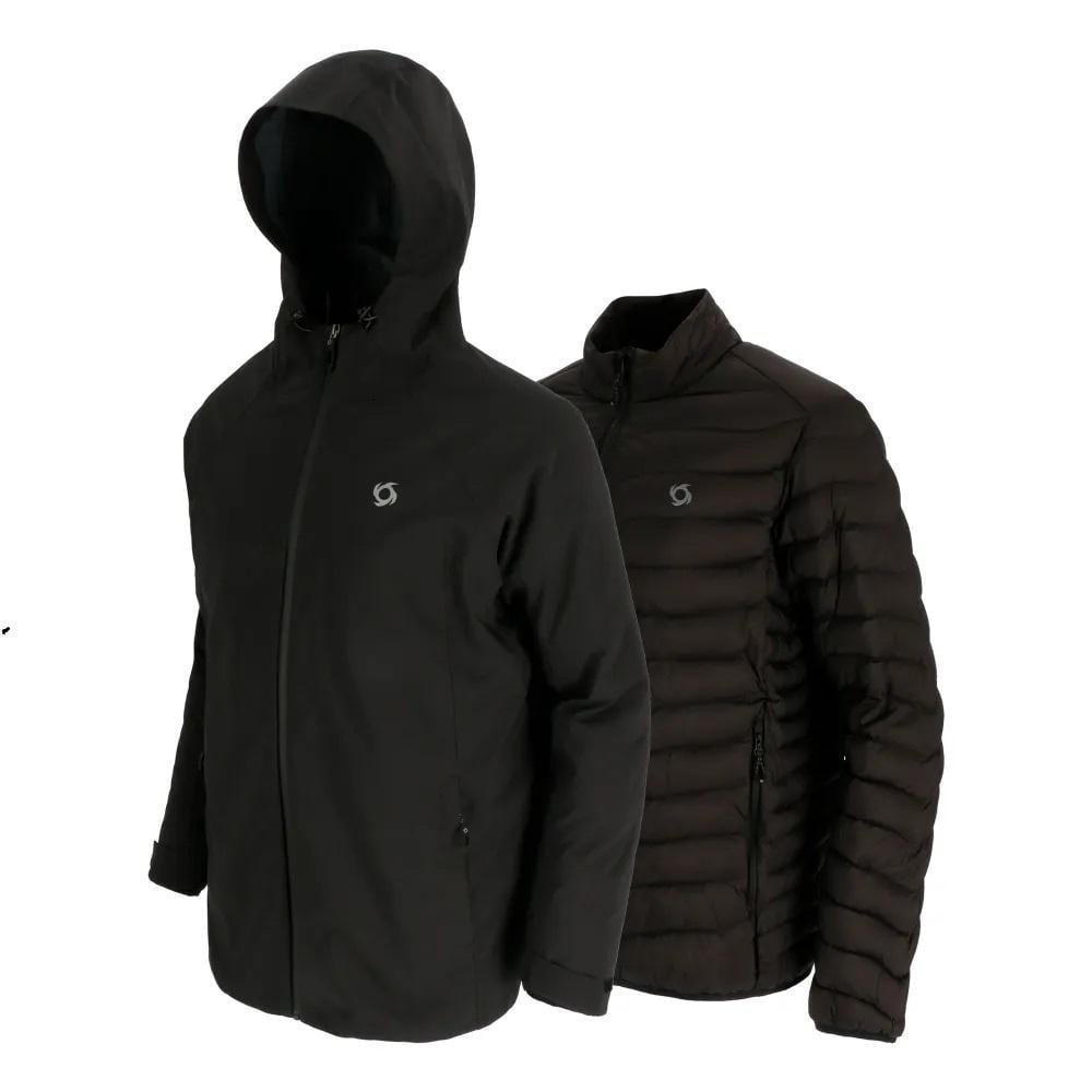 CHAQUETA 3 EN 1 HOMBRE SKADA NEGRO DOITE - 1