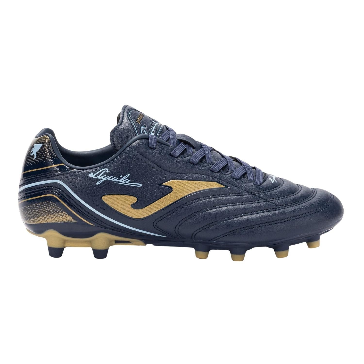 ZAPATILLA FUTBOL FG HOMBRE AGUILA AZUL MARINO ORO JOMA - 1