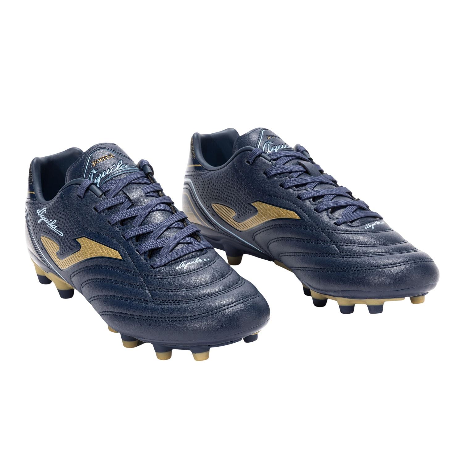 ZAPATILLA FUTBOL FG HOMBRE AGUILA AZUL MARINO ORO JOMA - 2