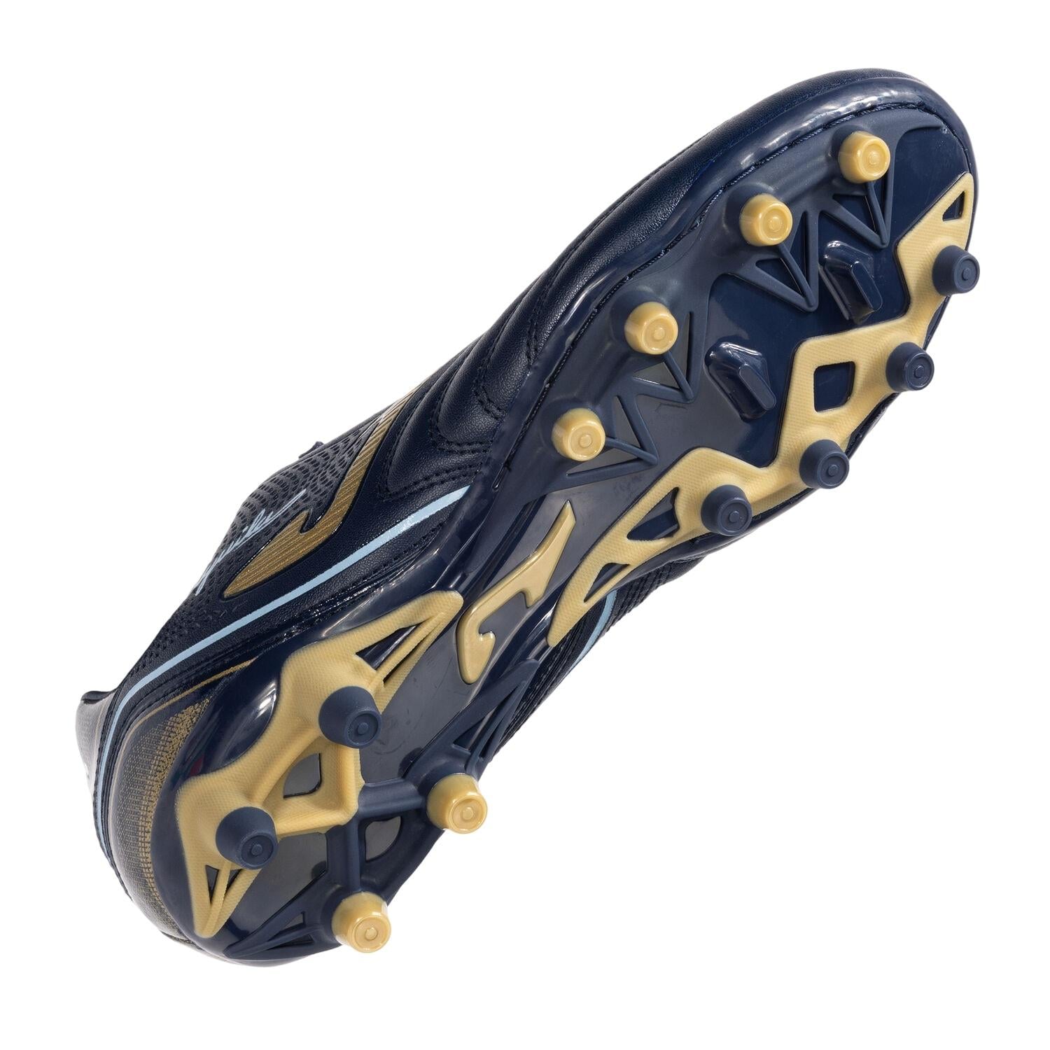 ZAPATILLA FUTBOL FG HOMBRE AGUILA AZUL MARINO ORO JOMA - 4