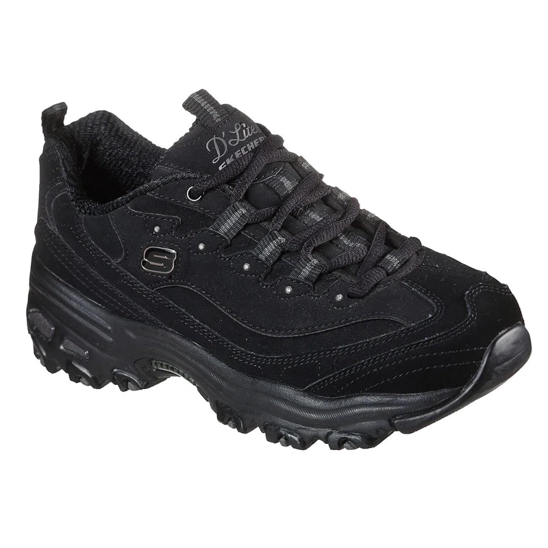 ZAPATILLA MUJER D'LITES PLAY ON NEGRO SKECHERS - 2