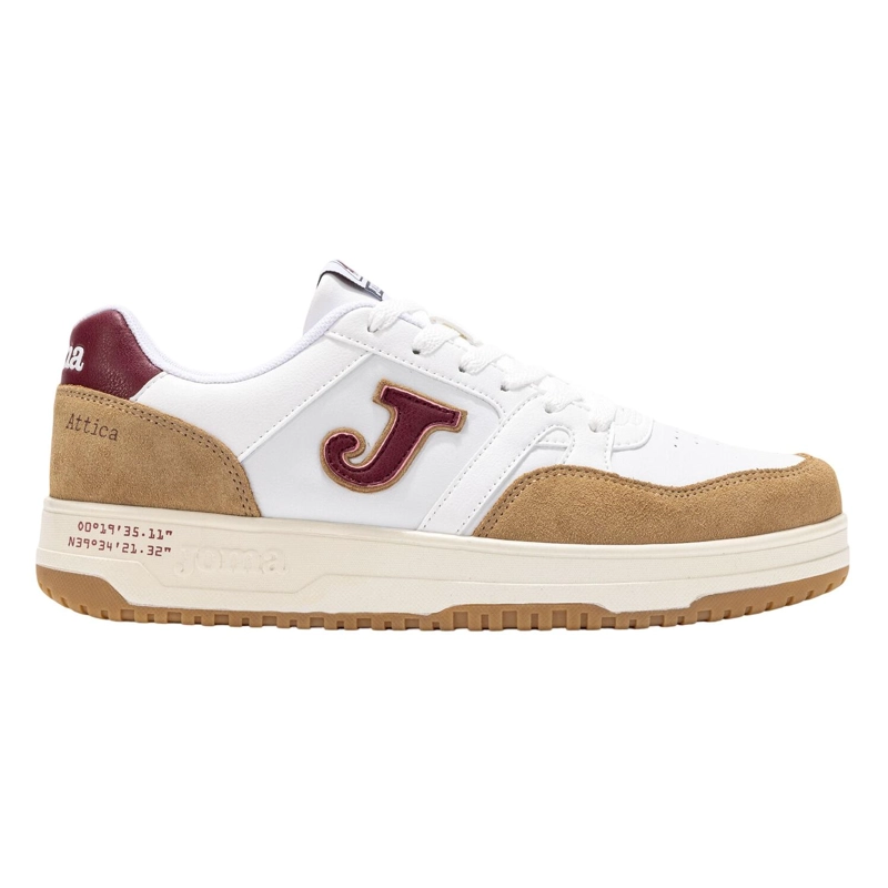 ZAPATILLA URBANA HOMBRE C. ATTICA BEIGE ROJO JOMA - 1