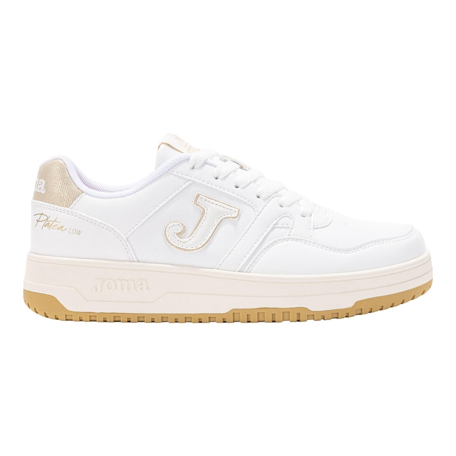ZAPATILLA URBANA MUJER C. PLATEA LOW BLANCO ORO JOMA - 1