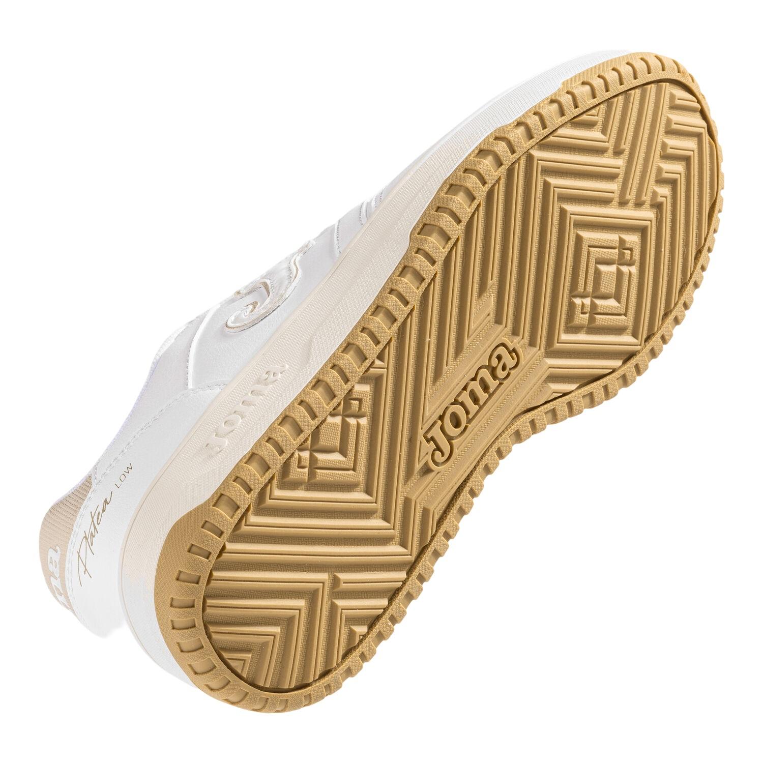 ZAPATILLA URBANA MUJER C. PLATEA LOW BLANCO ORO JOMA - 4