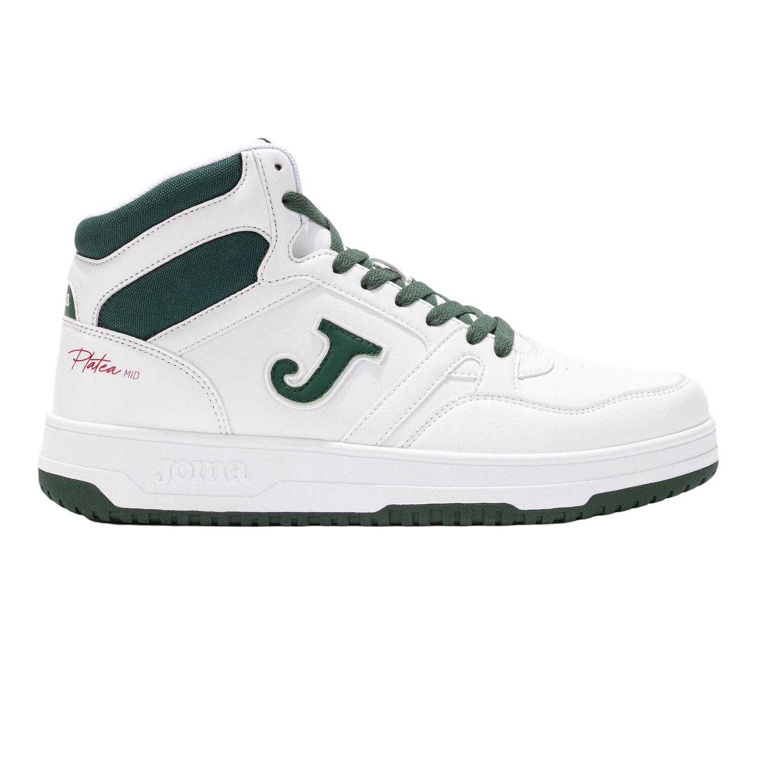 ZAPATILLA URBANA HOMBRE C. PLATEA MID BLANCO PETROLEO JOMA - 1
