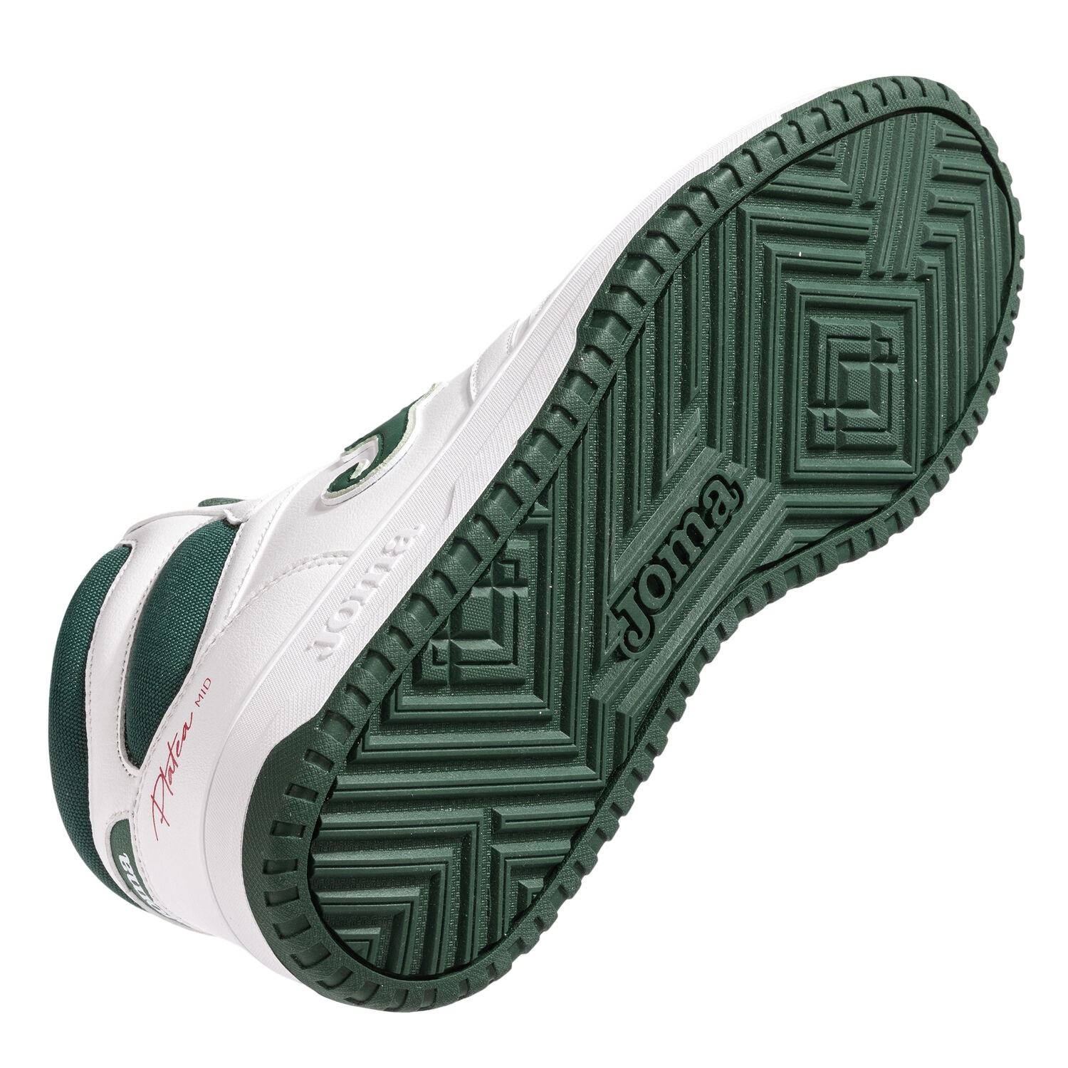 ZAPATILLA URBANA HOMBRE C. PLATEA MID BLANCO PETROLEO JOMA - 4