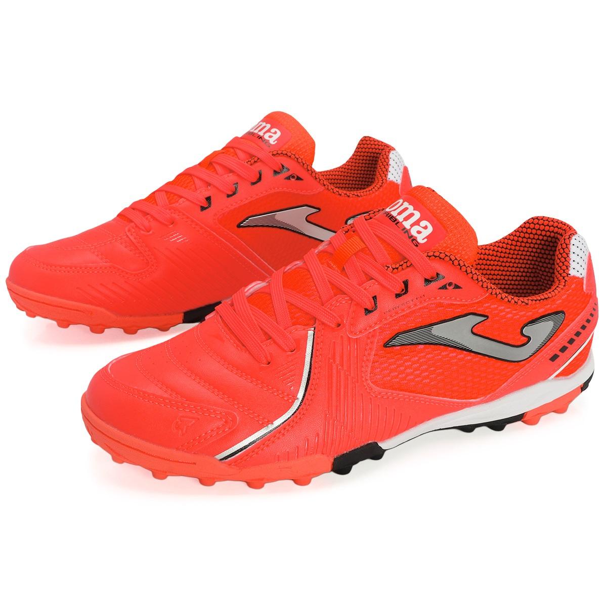 ZAPATILLA FUTBOL TURF HOMBRE DRIBLING CORAL JOMA - 2