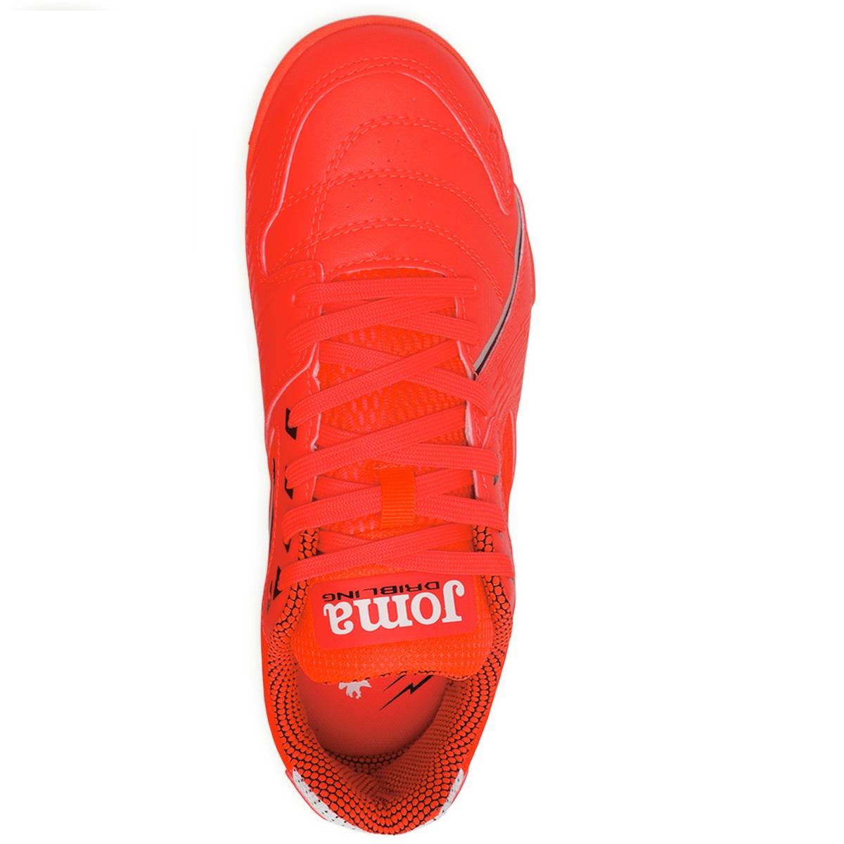 ZAPATILLA FUTBOL TURF HOMBRE DRIBLING CORAL JOMA - 3