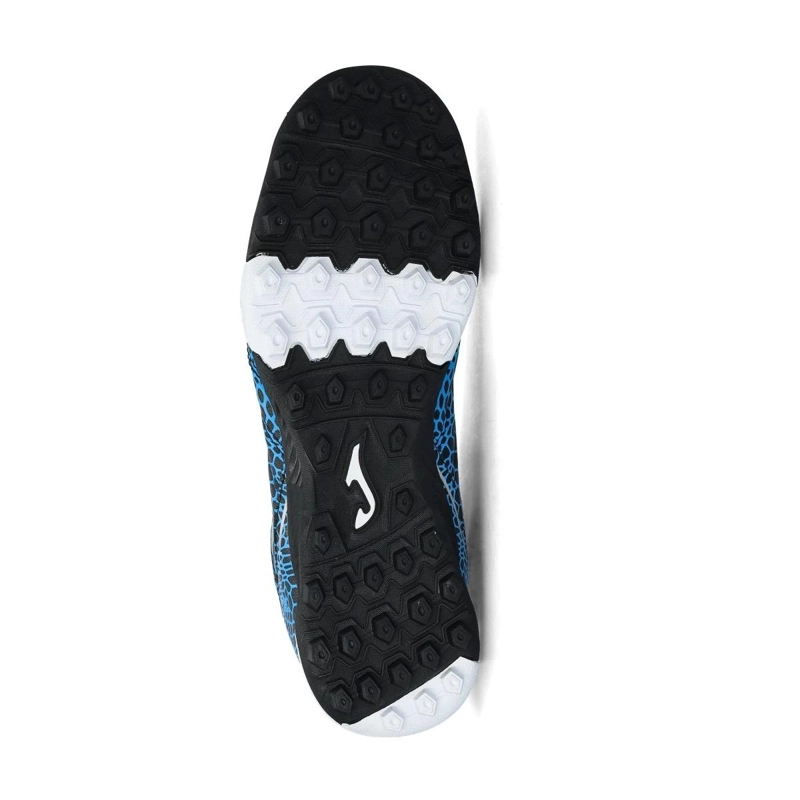ZAPATILLA FUTBOL TURF HOMBRE MAXIMA NEGRO TURQUESA JOMA - 4