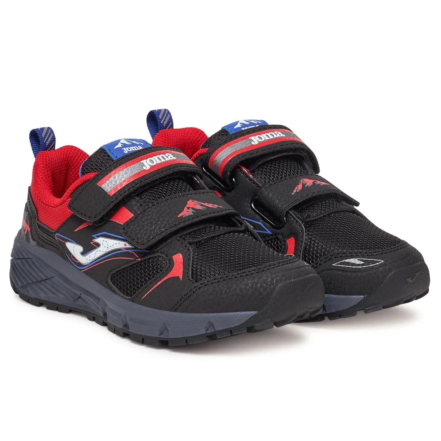 ZAPATILLA TRAIL RUNNING KIDS RIFT NEGRO ROJO JOMA - 2