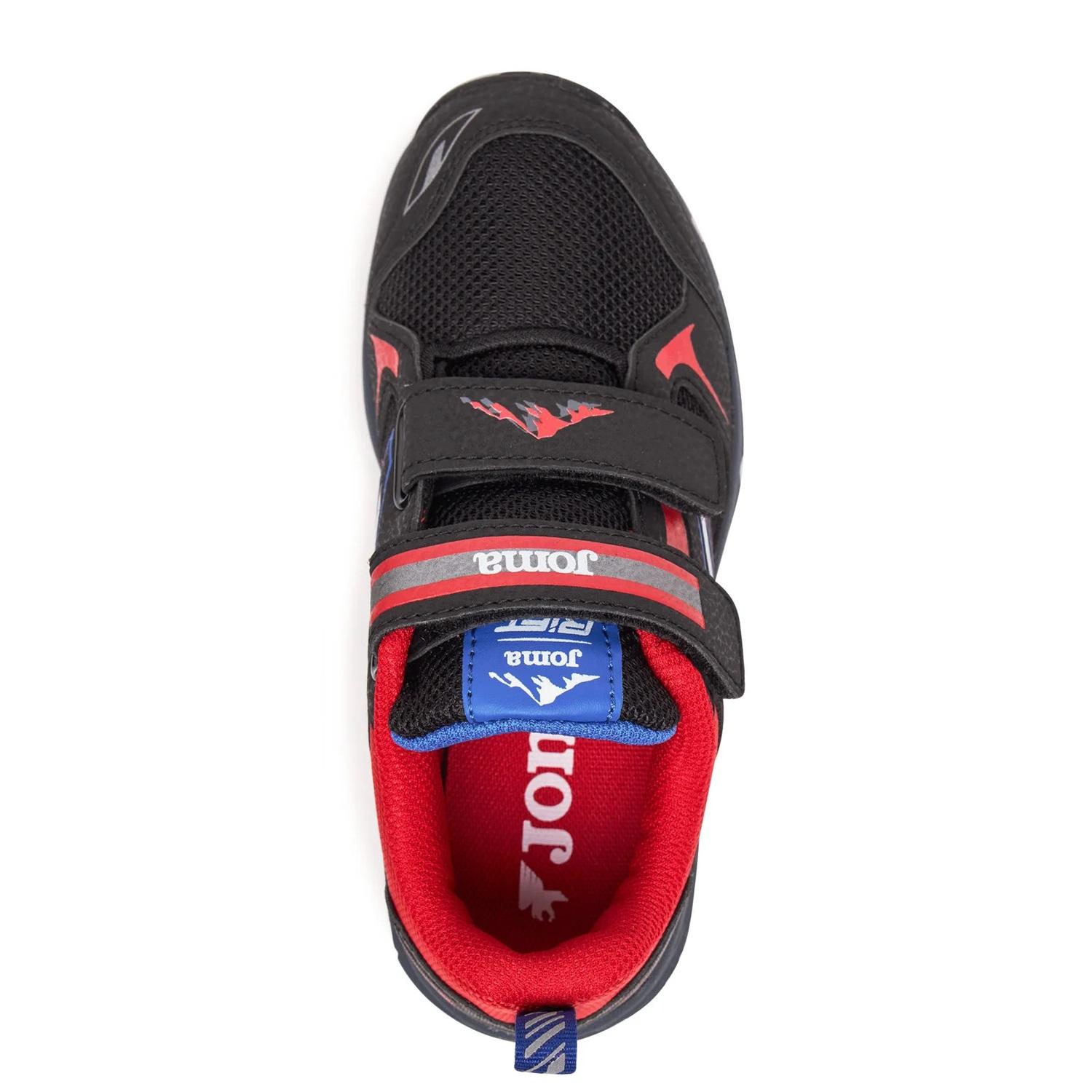 ZAPATILLA TRAIL RUNNING KIDS RIFT NEGRO ROJO JOMA - 3