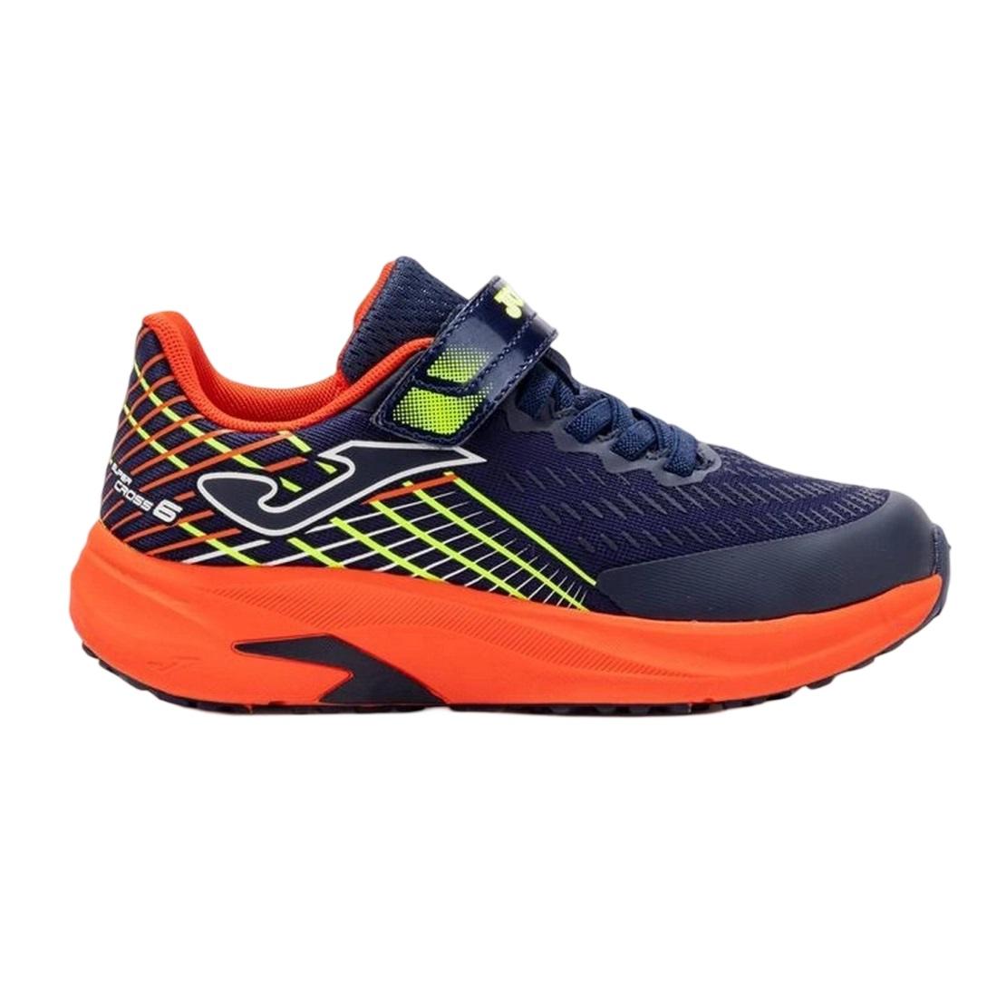 ZAPATILLA RUNNING KIDS SUPER CROSS AZUL MARINO JOMA - 1