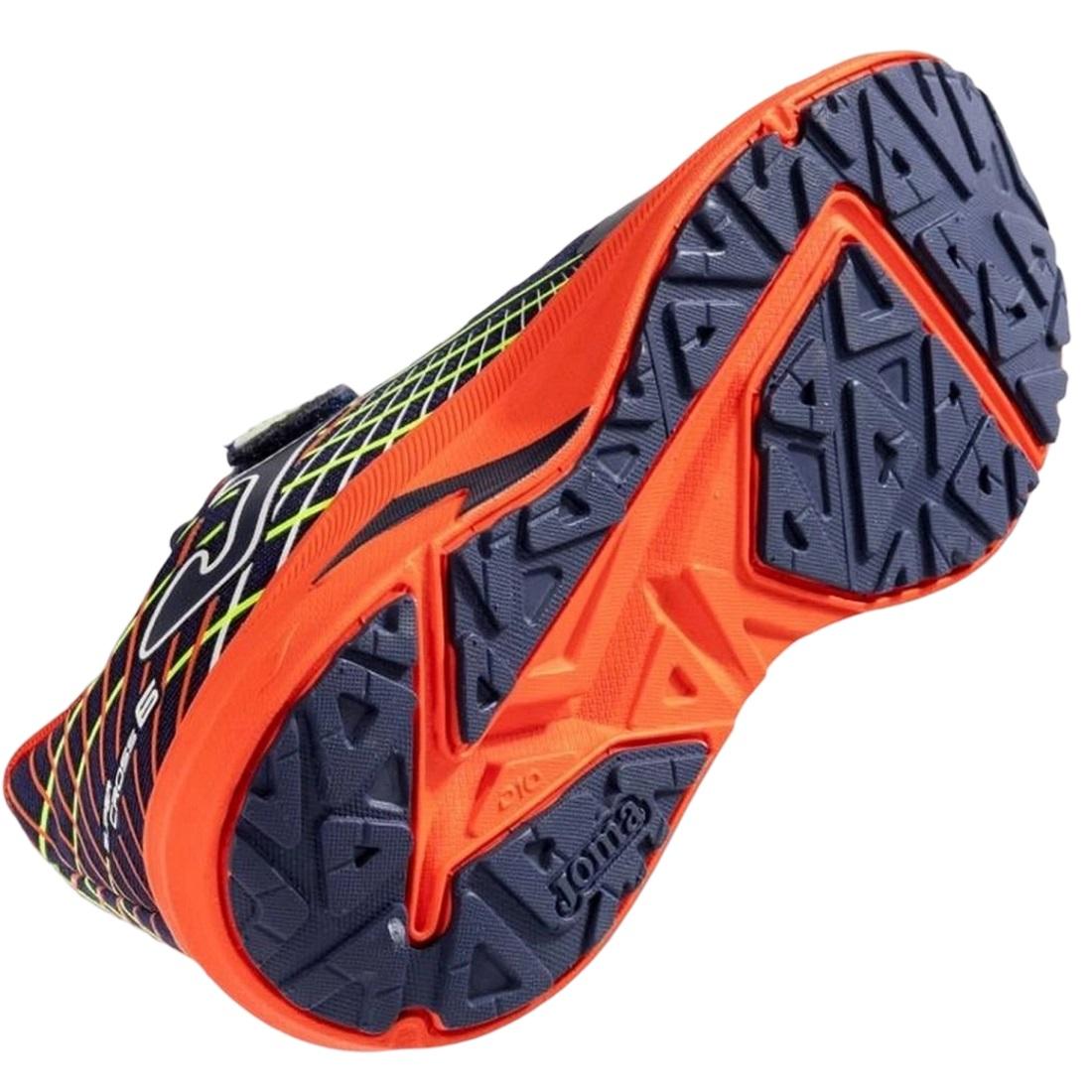ZAPATILLA RUNNING KIDS SUPER CROSS AZUL MARINO JOMA - 4